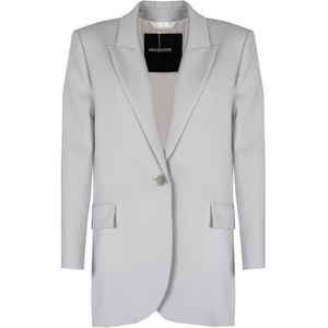 Patrizia Pepe - Jas - Grijs - Vrouw - Blazers