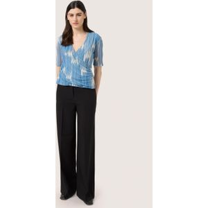 SOAKED IN LUXURY - Aldora - Blouse - Royal Blue - Gevoerde Zoom