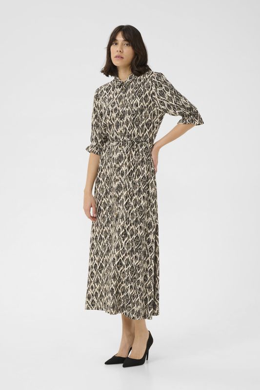 Kaffe - Blousejurk - Zwart - Veronica