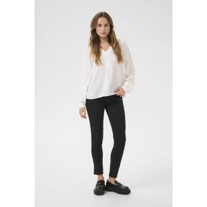Blouse met lange mouwen Regular fit Chalk white