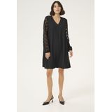 Kaffe - KA Mille - Jurk - Zwart - Blousejurken