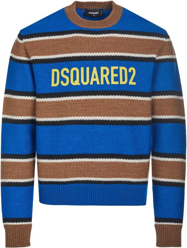Dsquared2 - Veelkleurig - Coltrui - Katoen