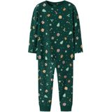 Name It - Pyjama - Vrolijk Kerstmotief - Twee-delig - Zacht