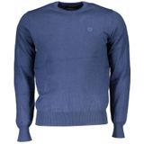 Sweater - Blauw - Classic Fit - Crew Neck - Langsleeve