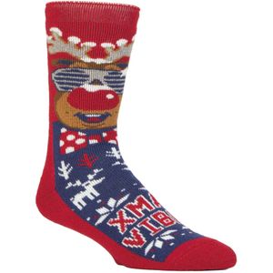 Mannen Fluffy Kerstsokken van Heat Holders Lite