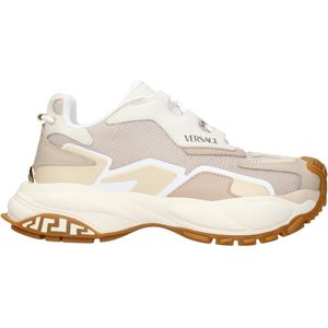 Chunky Sneakers - Beige - Fabric