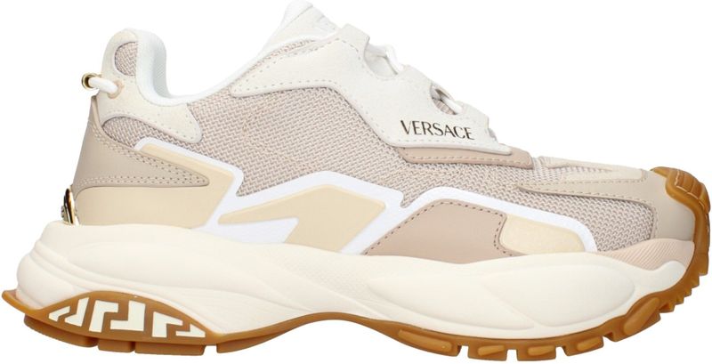 Chunky Sneakers - Beige - Fabric