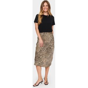Rok Regular fit Creamy Leopard animal