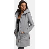 Marikoo dames wintermantel met capuchon en getailleerd model