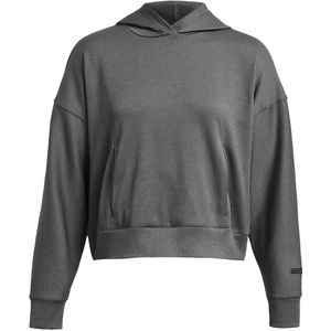 Under Armour Dames/Dames Journey Ribbed Oversized Hoodie (Grijs)