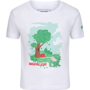 Regatta Kinder/Kids Peppa Pig T-shirt Met Korte Mouwen En Opdruk (Wit) - Maat 5-6J / 110-116cm