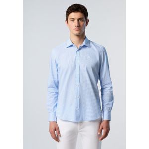 North Sails Overhemd Popeline met patroon