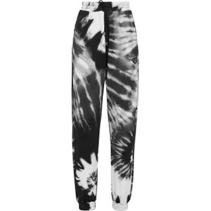 Philipp Plein, Dames, Broeken, Zwart, Maat: S Katoen,