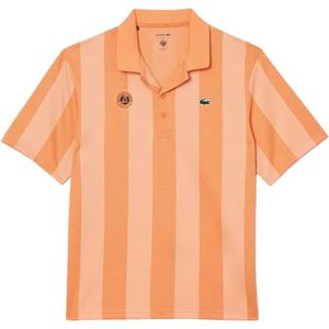 Lacoste Heren Roland-Garros Editie Poloshirt (Oranje)