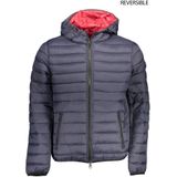 Omkeerbare Gewatteerde Jas met Kap