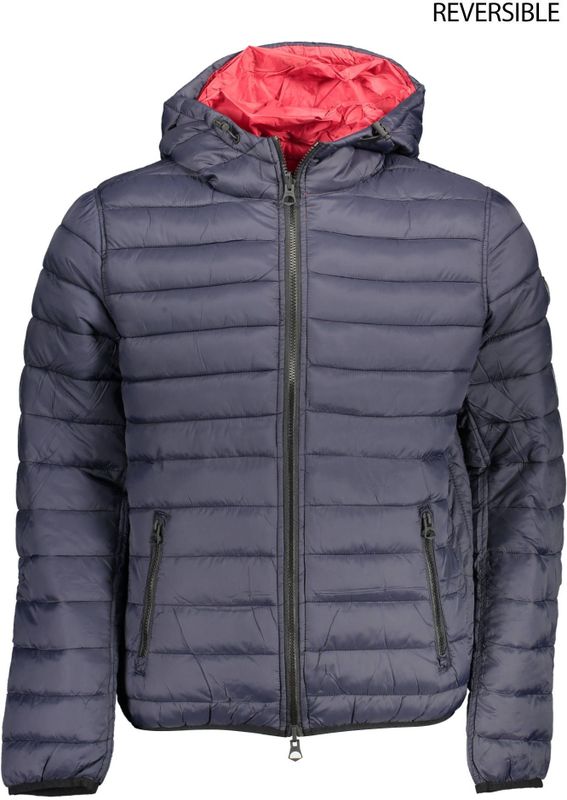 Omkeerbare Gewatteerde Jas met Kap