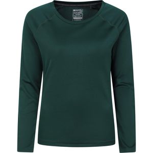 Mountain Warehouse Dames/Dames Endurance Top met lange mouwen (Lichtgroen)