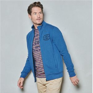 MEN SWEATER FULL ZIP JACQUARD - Vest - Maat 2XL