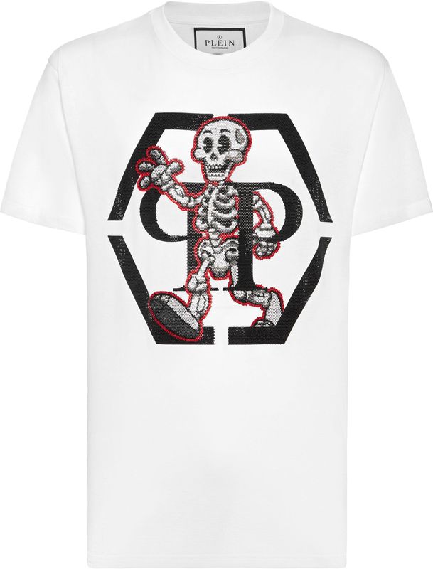 T-Shirt Ronde Hals Skeleton