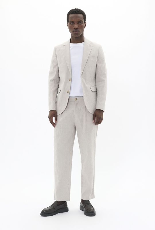 Matinique - Colbert George - Beige / Grijs - Blazer