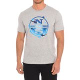 North Sails - T-shirt - Korte Mouwen - Ronde Hals - 50% Polyester 50% Katoen