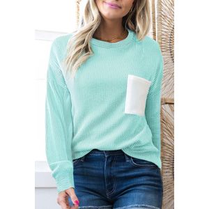 Lange Mouw Pocket Trui