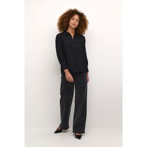 Overhemd met lang mouwen Regular fit Black