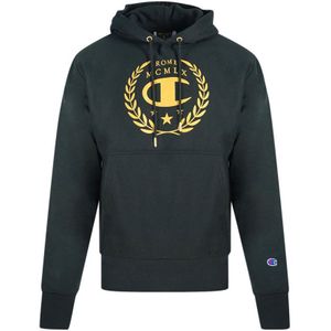 Champion Rome-logo zwarte hoodie