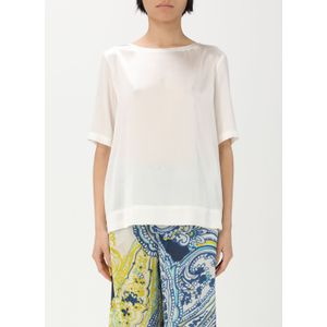 Zijden Bootneck Korte Mouwen Top