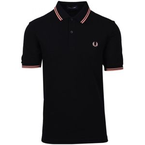 Fred Perry Twin Tipped M3600 P75 Black Polo Shirt