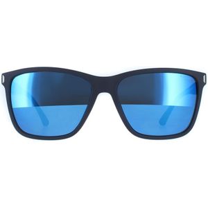 Politie SPL529 Speed 10 92EB rubber blauw blauwe spiegel zonnebril