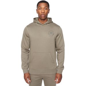 Henleys Heren Alston Hoodie (Kaki Groen)