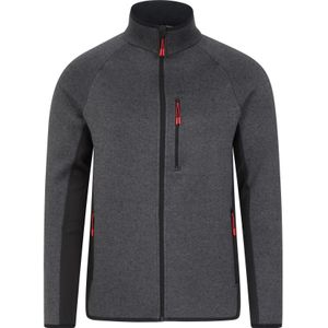 Mountain Warehouse Heren Treston Full Zip Fleecejack (Zwart)