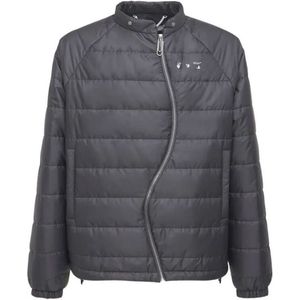 Puffer - Gebroken Wit - Jas - Grijs - Met Draairits