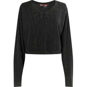 Mymo - Gebreide Trui - Zwart - Dames