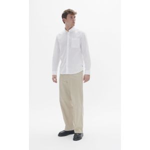 Overhemd met lang mouwen Regular fit white
