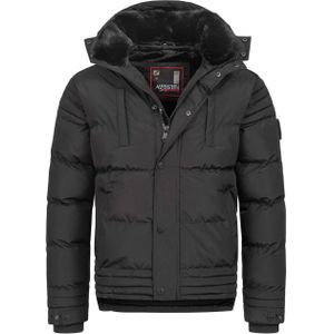 Alessandro Salvarini Winterjas 'Fabiano'  zwart