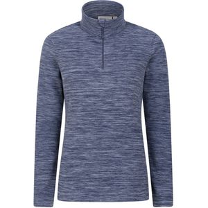Mountain Warehouse Dames/dames Snowdon Gemêleerd Fleece Top (Donkerblauw)