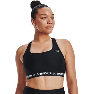 Damesbeha Under Armour HeatGear Logo Band in zwart