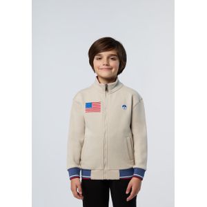 North Sails Zip-up sweatshirt With patch
