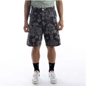 Carhartt Enkele Knie Grijze Short - Maat 28 (Taille)