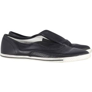 Marc by Marc Jacobs Slip On Sneakers in Zwart Leer