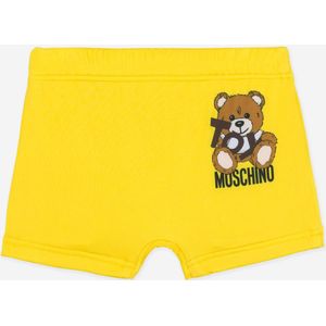 Baby Jongens Teddy Logo Zwemshorts in Geel