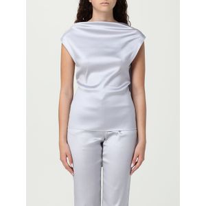 Zijden Boothals Korte Mouw Top