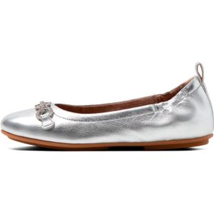 Women's Fit Flop Allegro Sparkle Ballerina Pumps in Silver