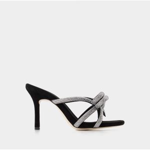 Margi Sandalen - Loeffler Randall - Suède - Zwart - Maat 40