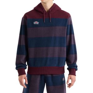 Umbro Heren Multi Stripe Panelled Hoodie (Wijnproeverij)