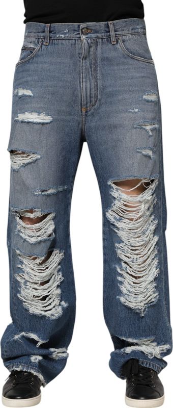 Gescheurde Denim Jeans