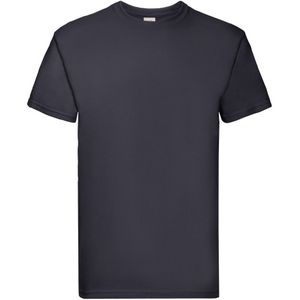 Fruit of the Loom Heren Super Premium T-Shirt (Deep Navy)