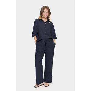 SAINT TROPEZ Broek 'Zalinda '  marine